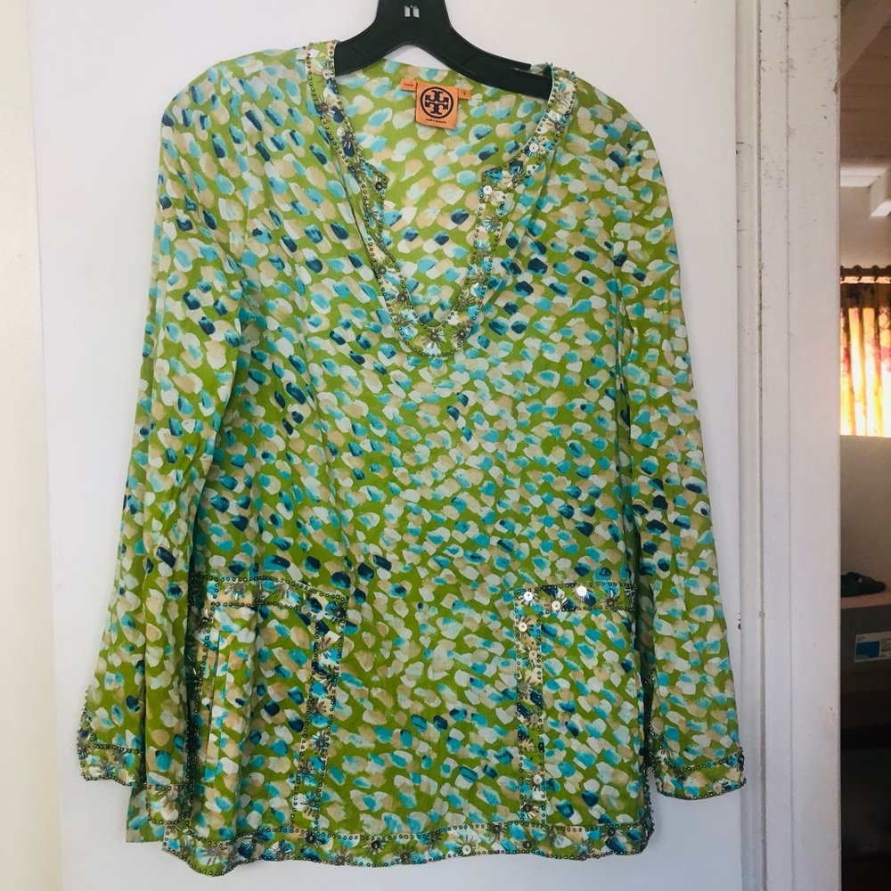 Tory Burch Multicolor Patterned Tunic - image 1